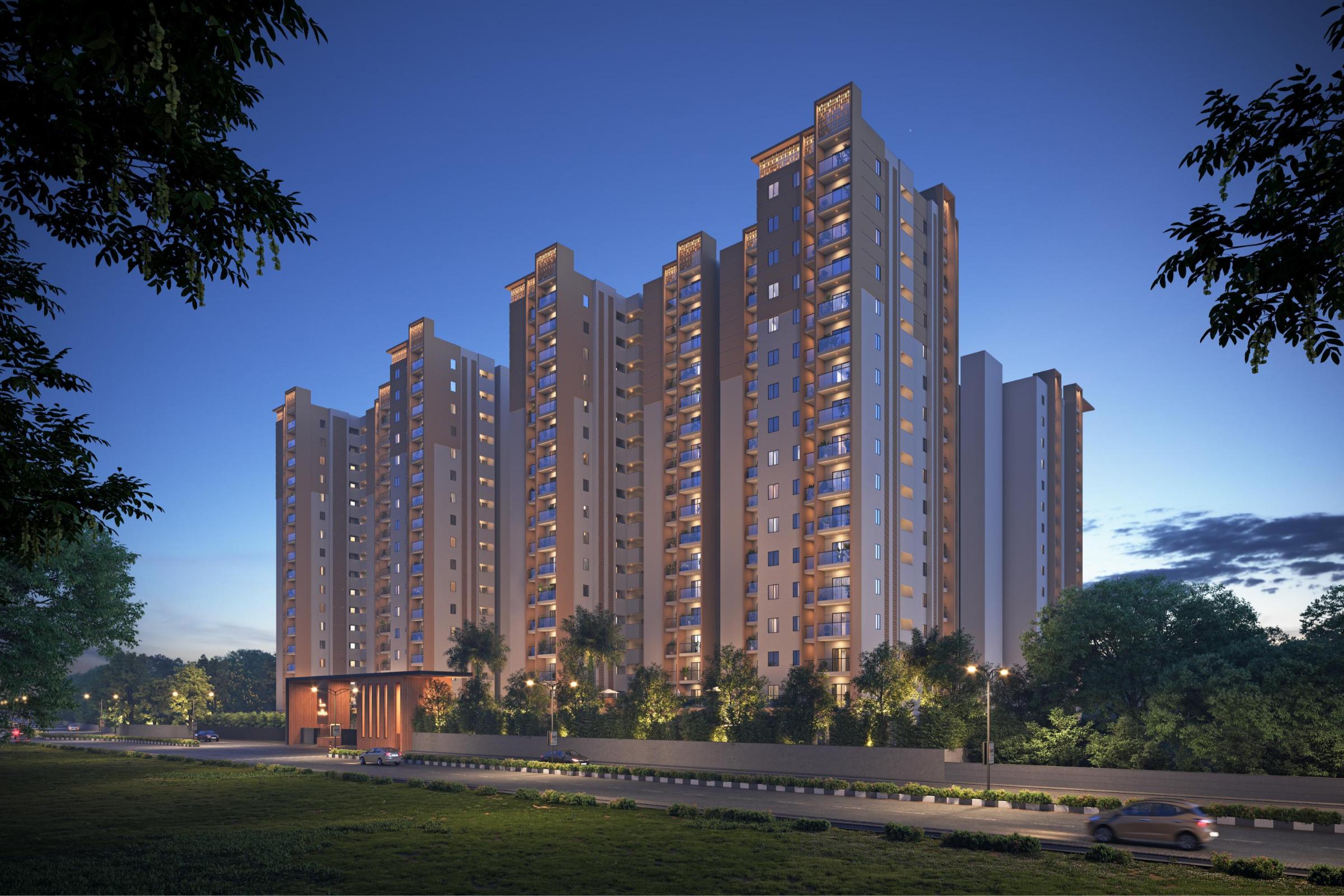 2, 2.5 & 3BHK Apartments